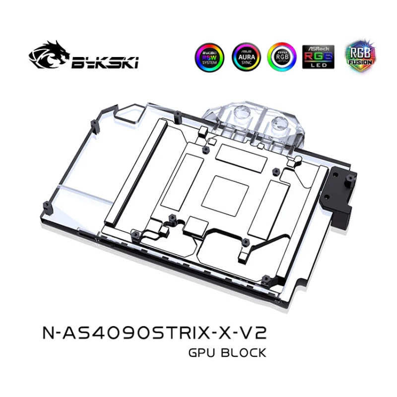 Bykski GPU Block Use for ASUS  - Rtx 4090 Water Block ulasan dan harga