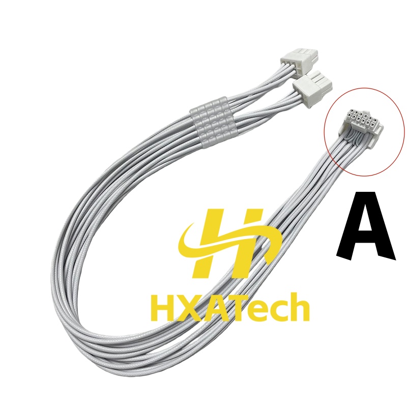High Quality16AWG Braided Patt - Dual 8Pin To 16Pin 12Vhpwr Cable ulasan dan harga