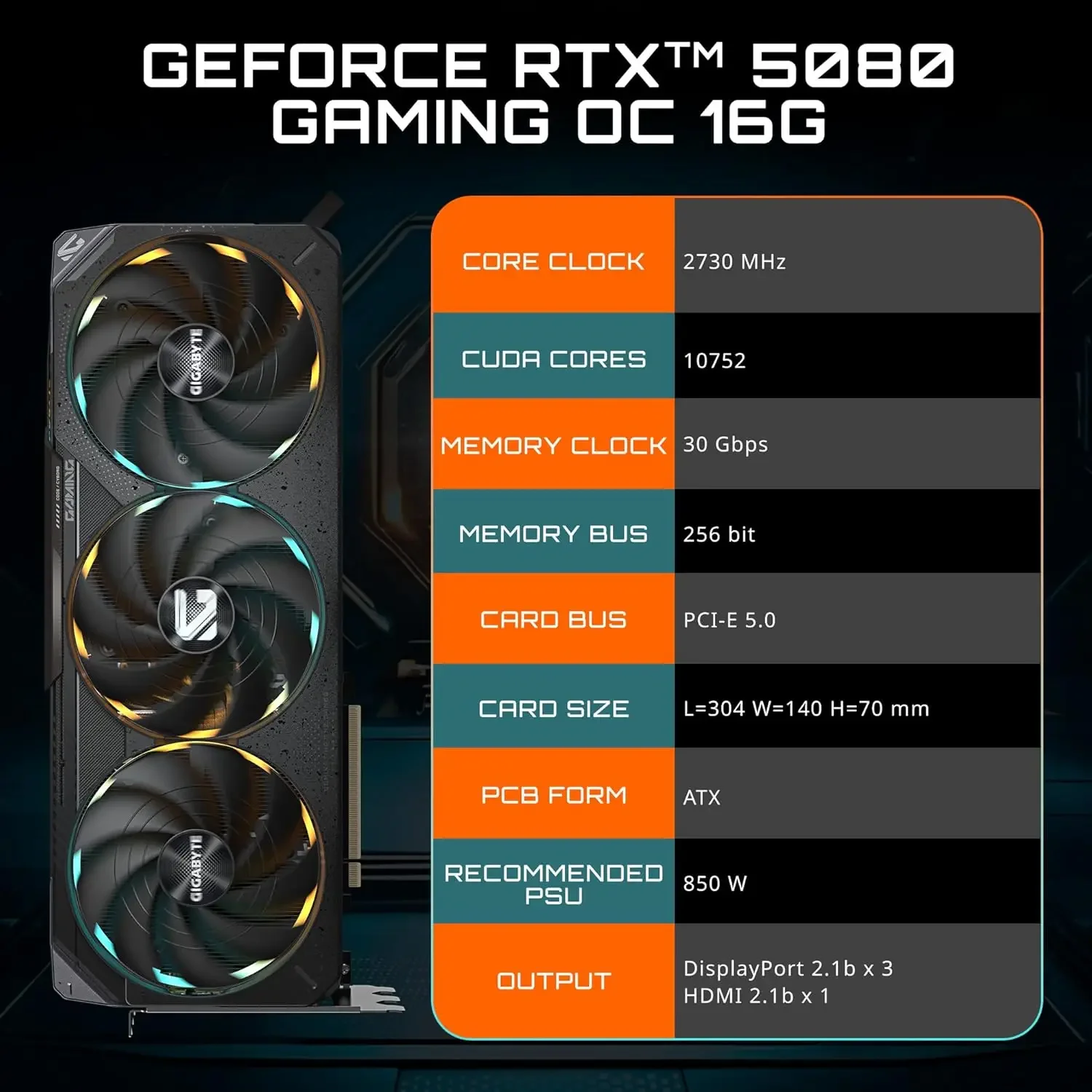 RTX 5080 Gaming OC 16G Graphic - Rtx 5080 16Gb ulasan dan harga