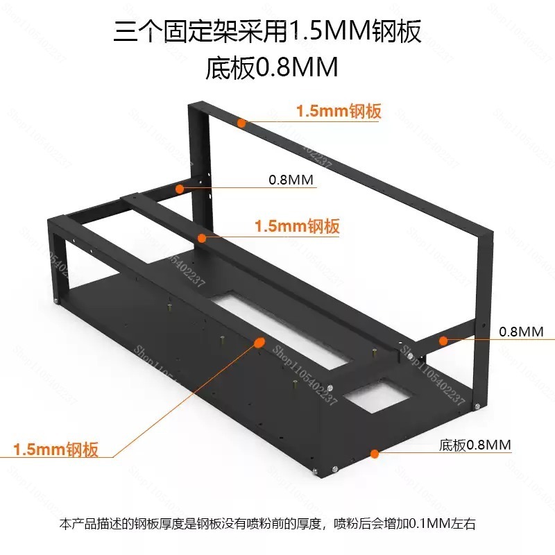 Open Frame GPU Mining Rig Fram - Gpu Mining Rig Frame 8 Gpu ulasan dan harga