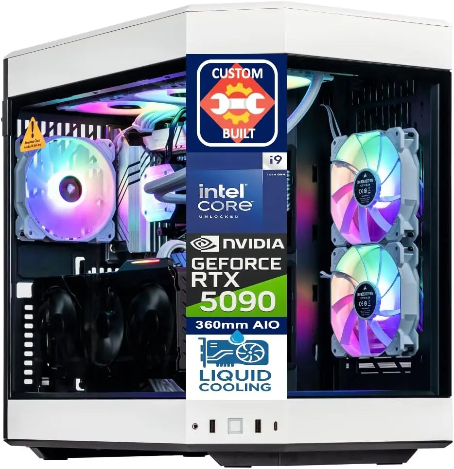 Velztorm White Praetix Custom  - Rtx 5090 32Gb ulasan dan harga