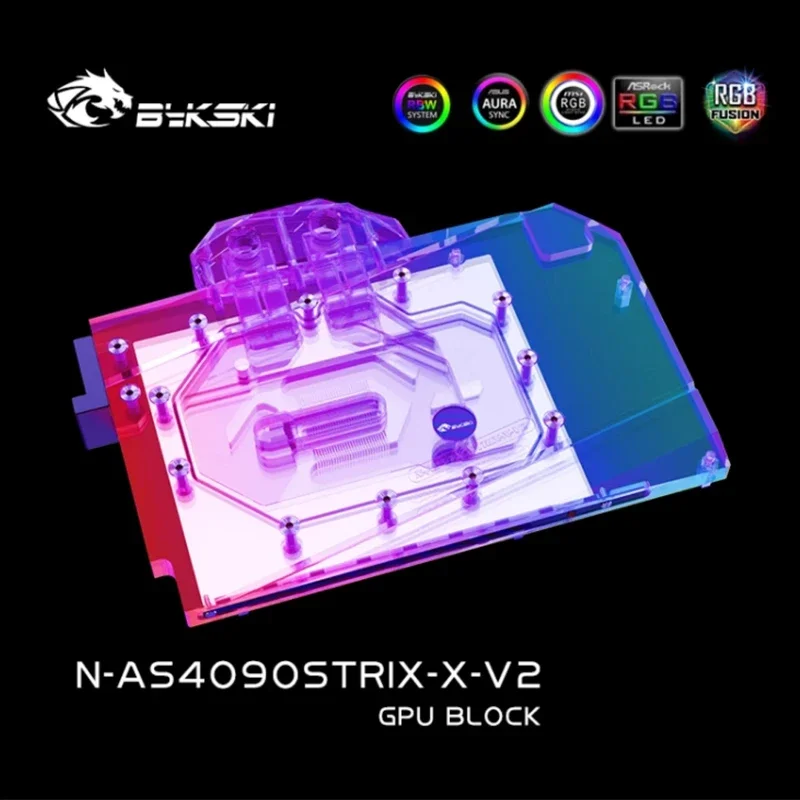 Bykski GPU Block Use for ASUS  - Rtx 4090 Water Block ulasan dan harga