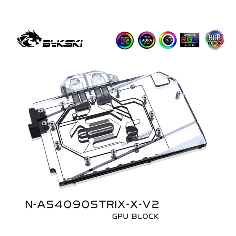 Bykski GPU Block Use for ASUS  - Rtx 4090 Water Block ulasan dan harga